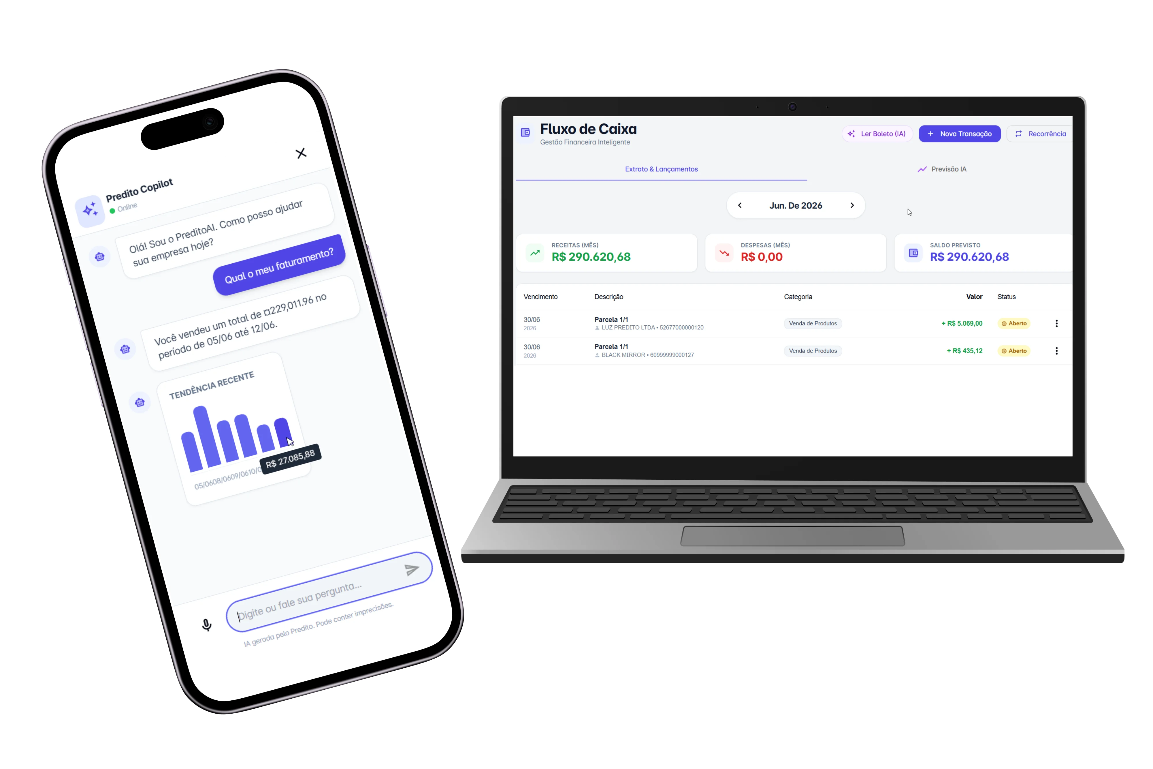 Dashboard PreditoAI